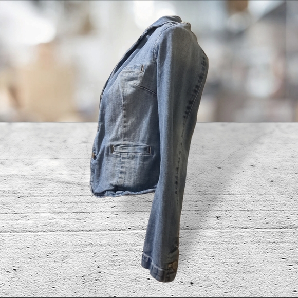 Divided by H&M denim blazer/jacket size 6 - Picture 7 of 11